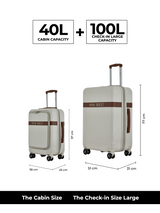 Melbourne Set of 2 luggage (Small + Large)