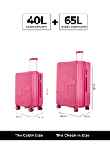 MW London 2.0 Set of 2 Luggage(Small + Medium)