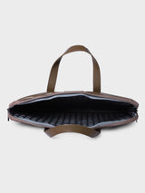 Burbon Whiskey Brown London Laptop Bag