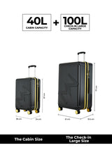 MW London 2.0 Set of 2 Luggage(Small + Large)