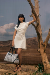 Wall Street White London Duffle Bag