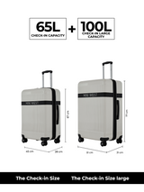 Melbourne Set of 2 luggage (Medium + Large)