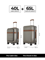 Melbourne Set of 2 luggage (Small + Medium)