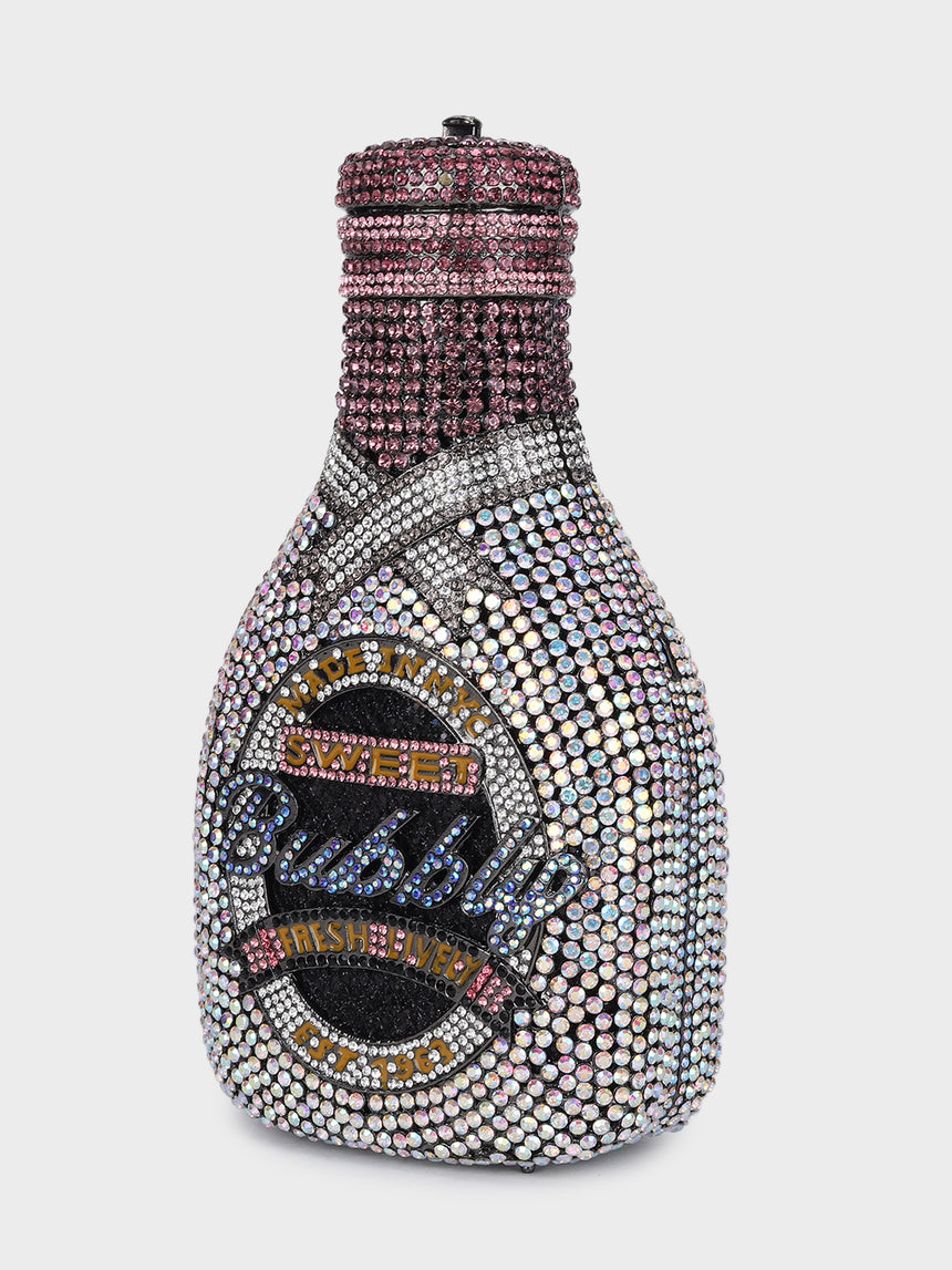 Champagne Multicolor Clutch