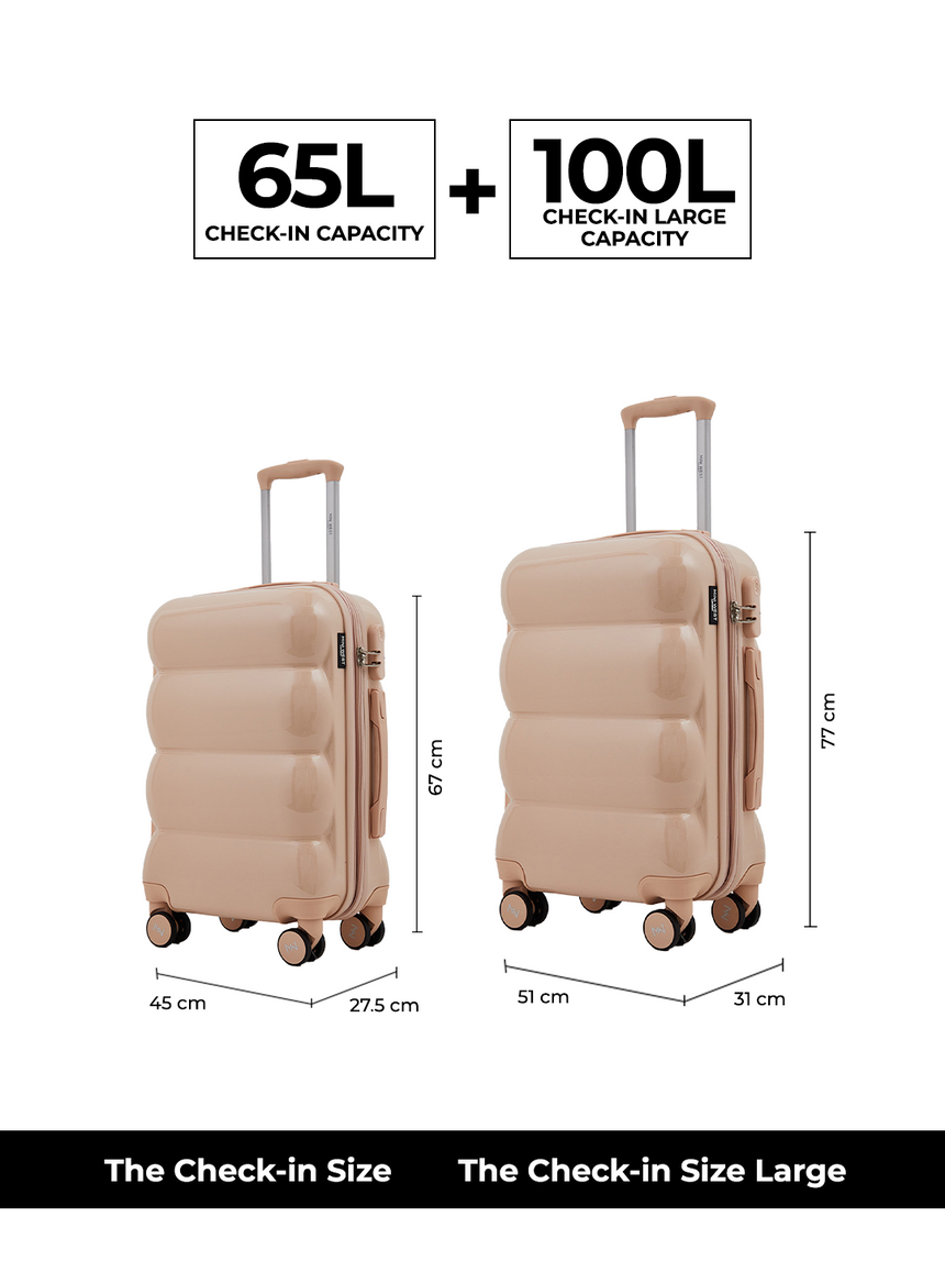 Summer Of 69 Set of 2 Luggage(Medium + Large)
