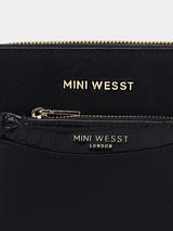 Uptown Luxe Black London Crossbody