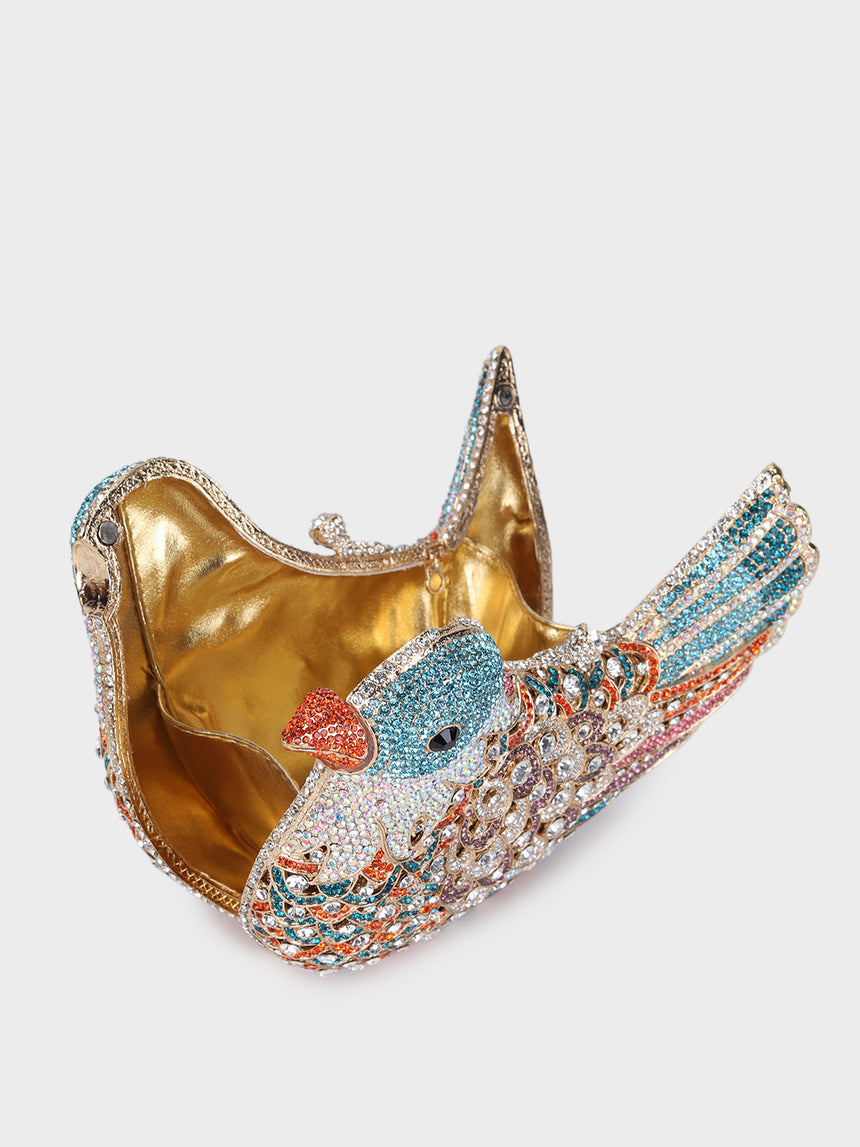 Birdie Multicolor Clutch