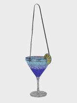 Champagne Multicolor Clutch