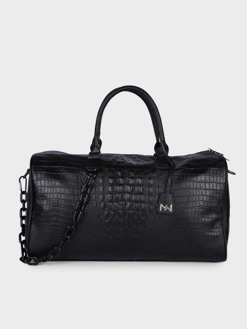 Soho Classic Black Duffle