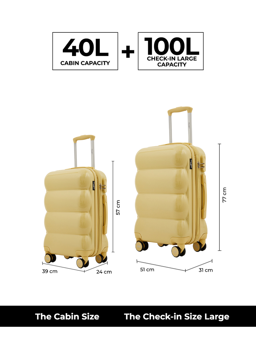 Summer Of 69 Set of 2 Luggage(Small + Large)