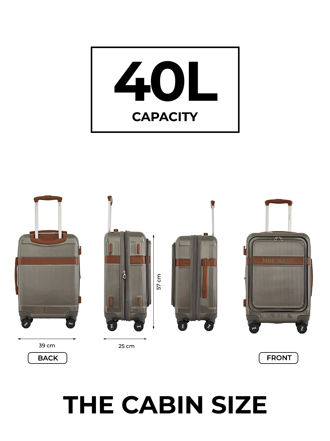 Melbourne Small luggage