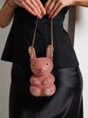Rabbit Multicoloured Clutch
