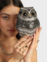 Owl Multicoloured Clutch