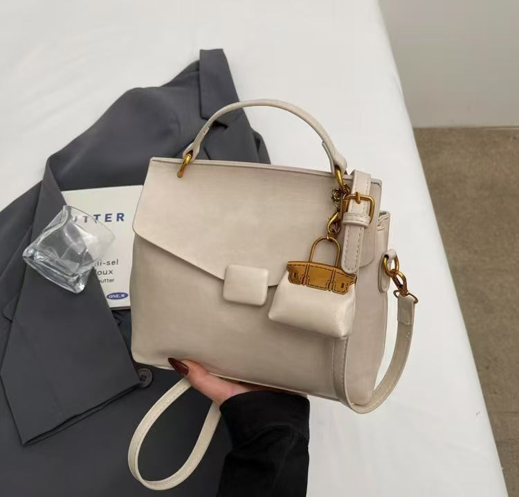 Zaria Off-White Handbag