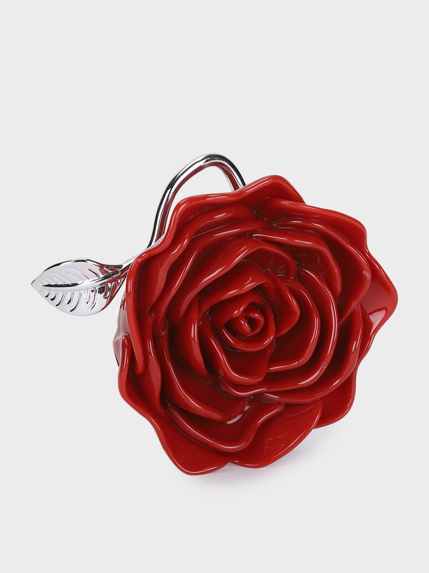 The Rose Red Clutch