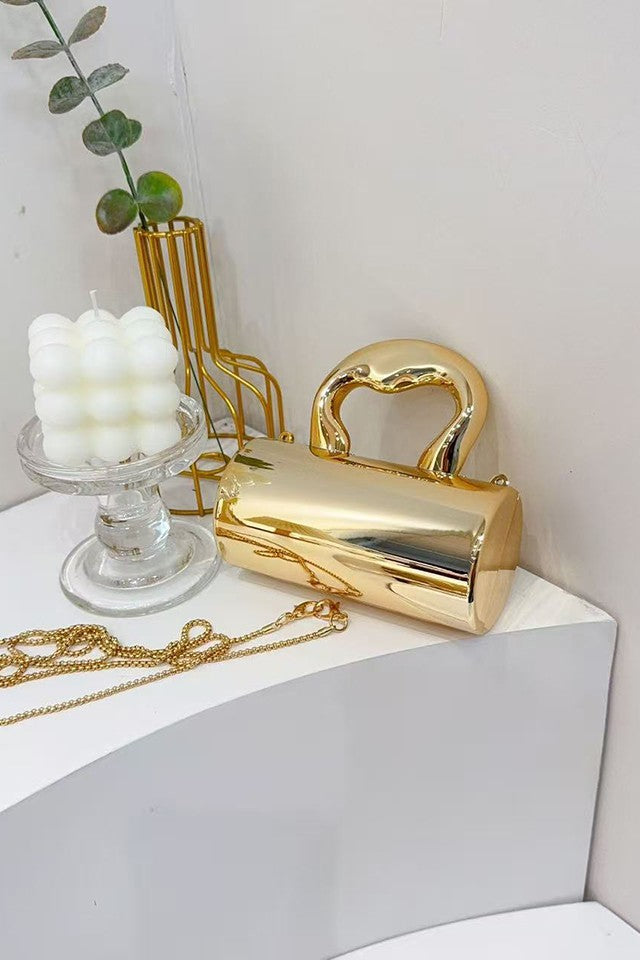 L' Amour Golden Clutch