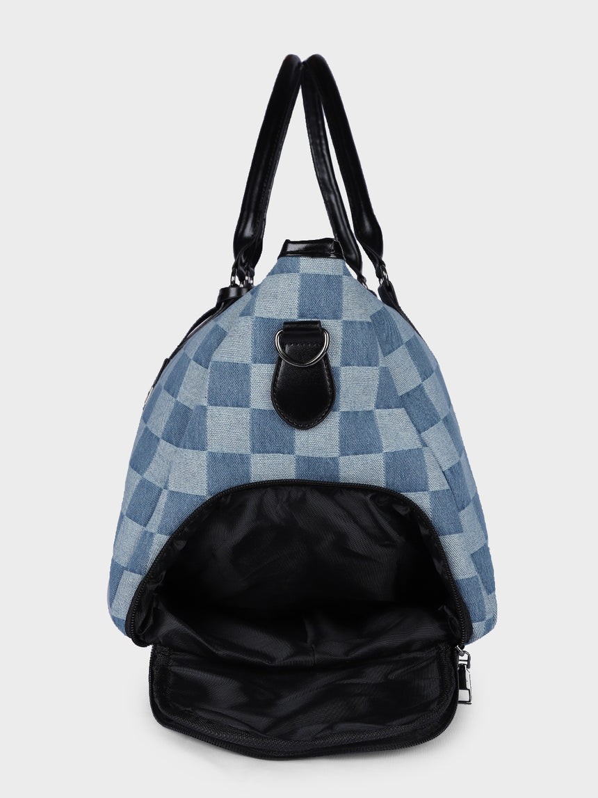 Wall Street Blue London Duffle Bag