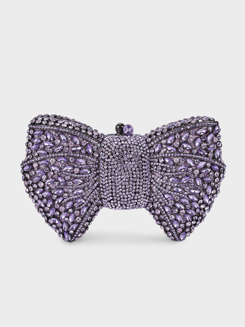 Bow Multicolor Clutch