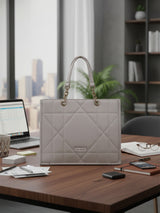 Jade Warrior White Tote