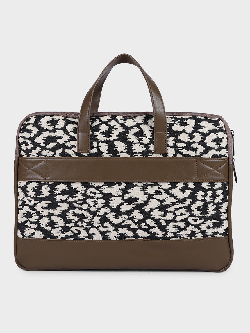 Bourbon Brown London Street Bag With Pouch