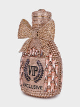Champagne Vip Multicolor Clutch