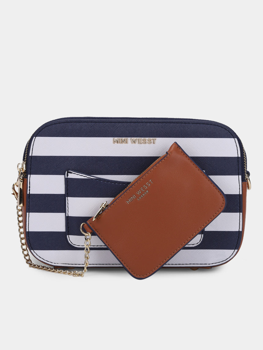 Uptown Luxe Printed London Crossbody