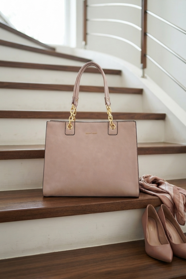 Madison 2.0 White Tote