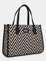 Boulevard Luxe Printed London Handbag