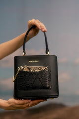 Blair Luxury Black London Handbag