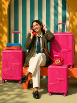 MW London 2.0 Set of 3 Luggage(Small + Medium + Large)