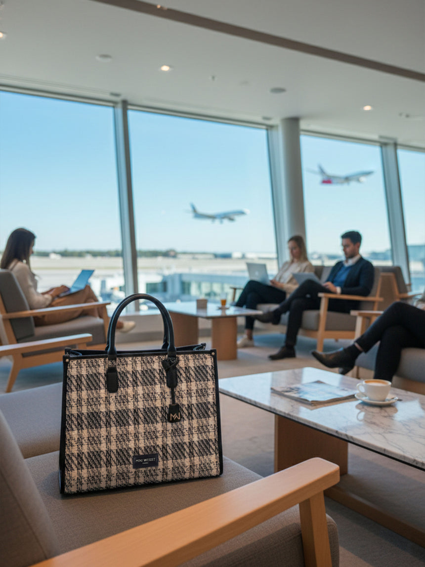 Times Square Luxury Printed London Tote