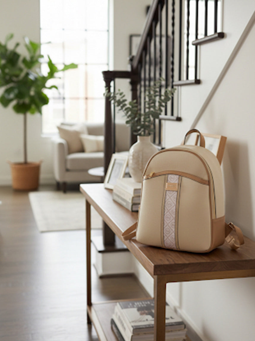 Noha Luxury Gold London Backpack