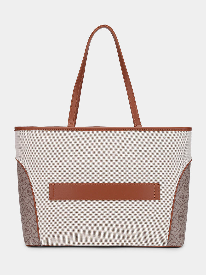 Piccadilly Square Beige London Tote
