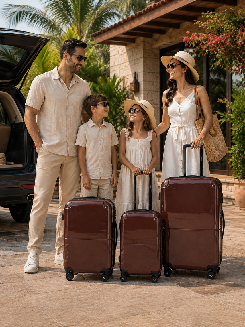 Decembers Set of 3 Luggage (Small + Medium + Large)