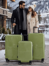 Decembers Set of 3 Luggage (Small + Medium + Large)
