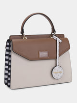 Yin & Yang Luxe Beige London Handbag