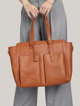Georgetown Brown London Tote Bag