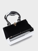 L' Amour Silver Clutch