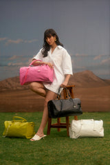 Soho Classic Black Duffle