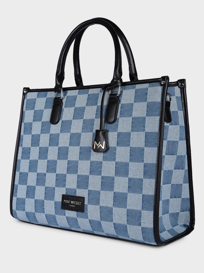 Times Square Luxury Printed London Tote