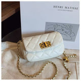 Athena White Sling Bag