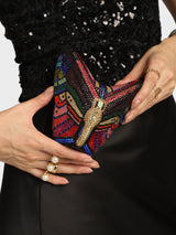 Butterfly Multicoloured Clutch