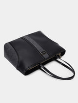 Piccadilly Square Black London Tote