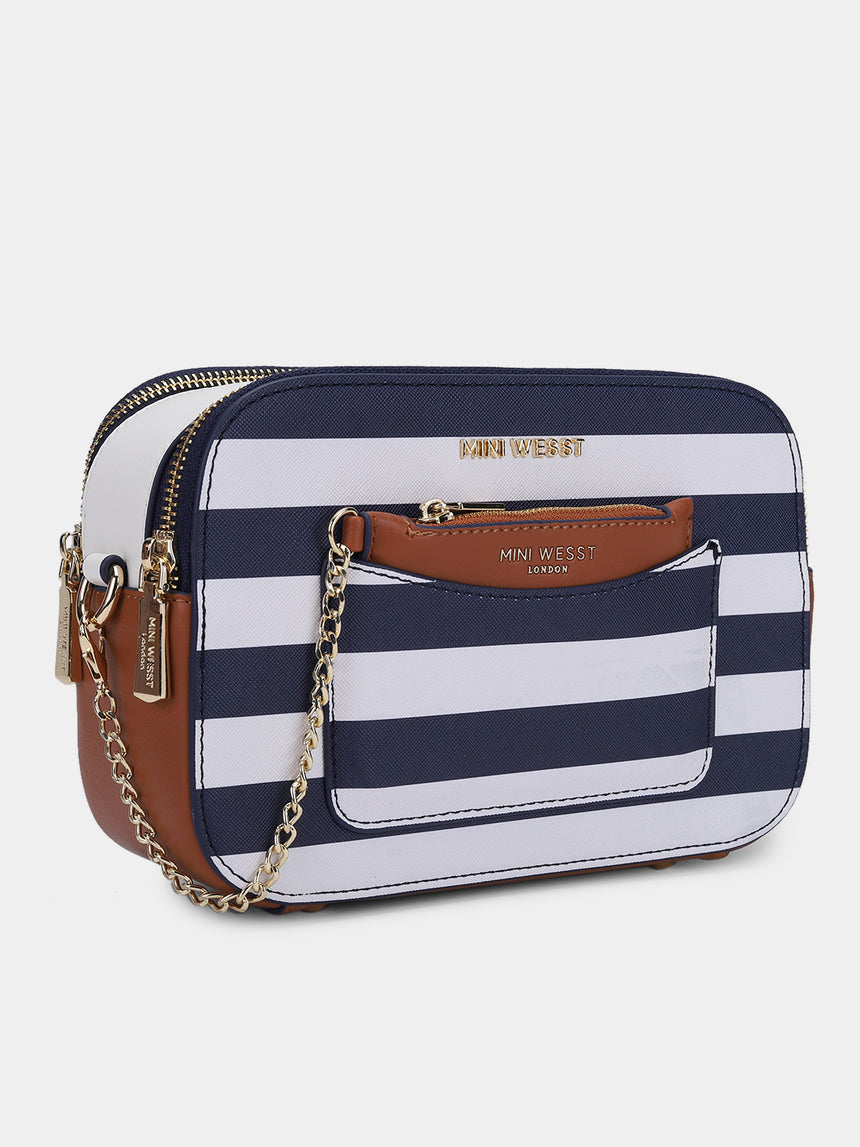 Uptown Luxe Printed London Crossbody