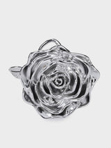 The Rose Silver Clutch