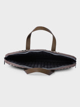 Bourbon Brown London Street Bag With Pouch