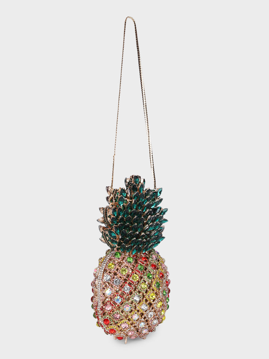Pineapple Multicolor Clutch