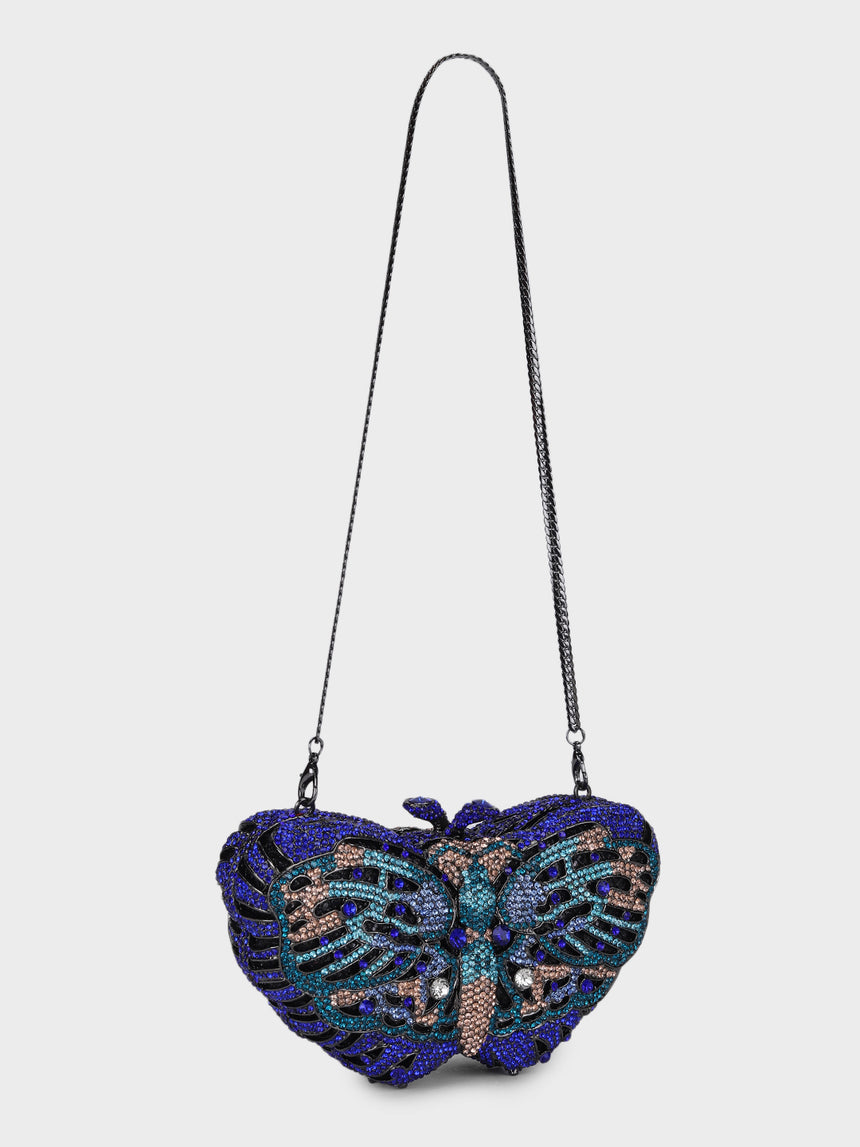 Butterfly Multicolor Clutch