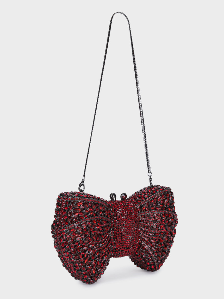 Bow Multicolor Clutch