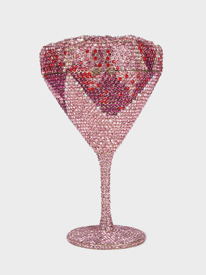 Champagne Multicolor Clutch